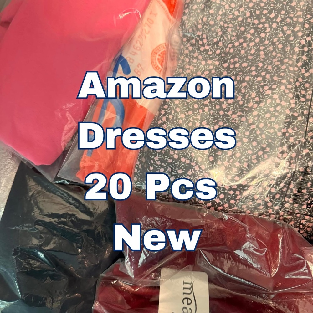 Amazon Dresses, New with tags, 20 pcs
